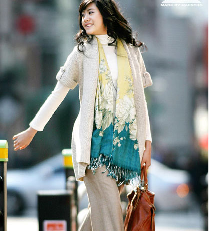 直擊韓國街(jiē)頭美(měi)女(nǚ)氣質裝