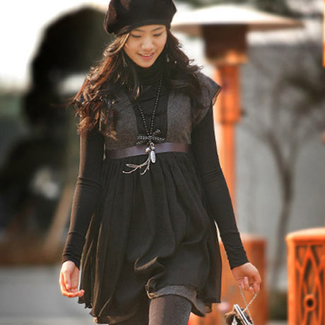 直擊韓國街(jiē)頭美(měi)女(nǚ)氣質裝